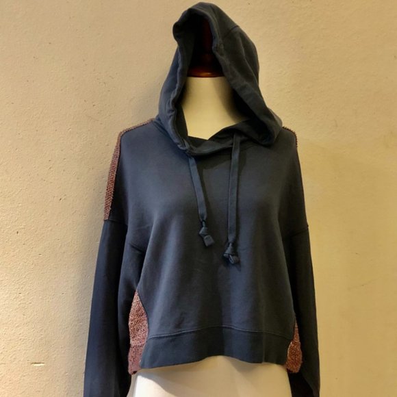 Anthropologie NWT Saturday Sunday Tweed Hoodie SzS - Picture 5 of 9